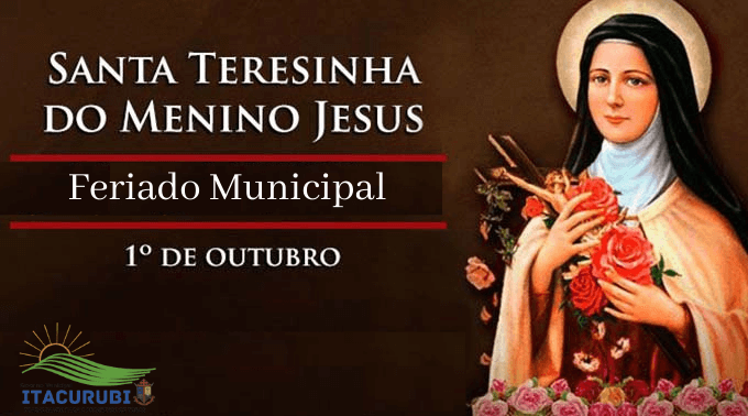 FERIADO MUNICIPAL DIA 01 DE OUTUBRO